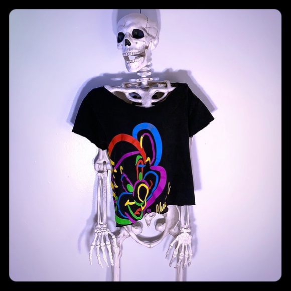 Chuck E. Cheese Crop Top - Picture 1 of 6